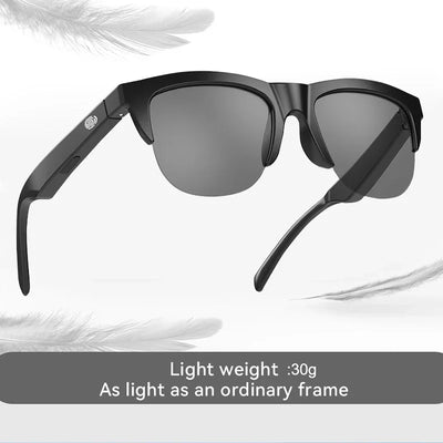 Bluetooth 5.3 Smart Sunglasses Wireless Headphones Hands-Free Calling Hifi Music Outdoor Sports Eyeglasses TWS Headset